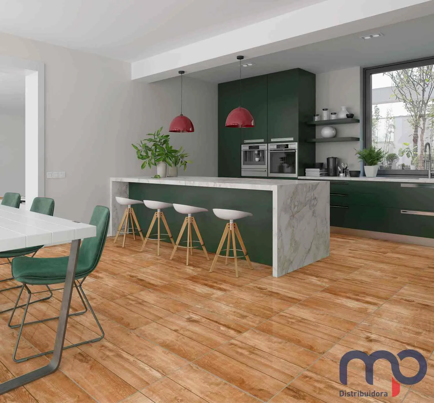 9. Piso 338 56x56 Extra Canelle PEI3 CX2,51MT - Imagem 2