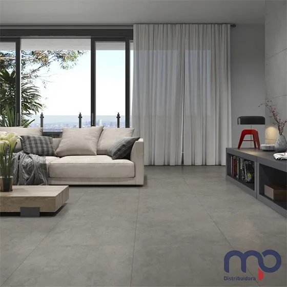 N Piso 212 Retificado 61x61 Extra Elemento Cinza PEI4 CX 2,23MT - Imagem 2