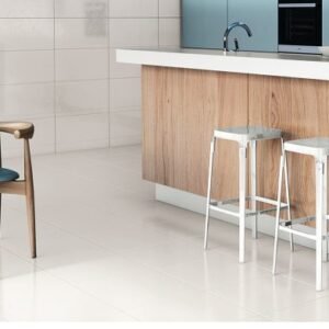Piso 44502 Branco Liso 44x44 CX 2,50MT
