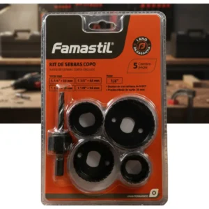 Kit Serra Copo 5 Peças Com Haste - Famastil