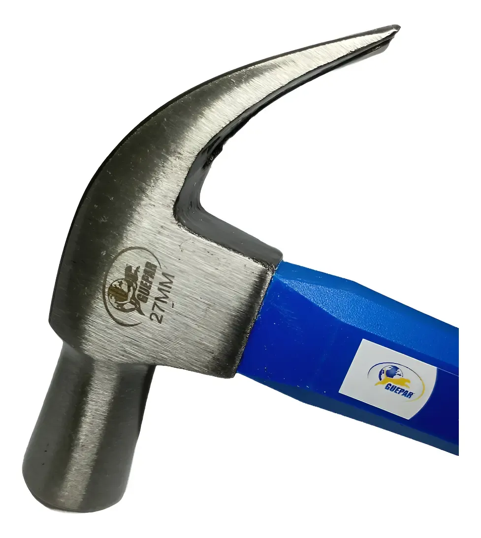 4. Martelo Unha Polido Cabo Fibra 27mm Guepar - Imagem 2