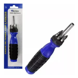 Chave Multiuso Fenda Com 6 Pontas Ref.325 Western Anatômico