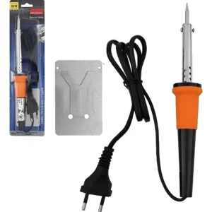 Ferro Solda Com Suporte 127v Western Profissional 60w Pro