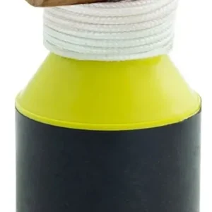 Prumo De Face Plastico Amarelo E Preto 420g Thompson