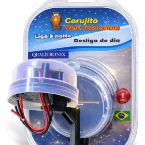 Relé Fotocélula Qualitronix Corujito Bivolt Qr51