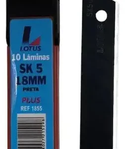 Lâmina De Reposição Lotus Sk5 Para Estilete 1.8 Cm