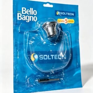 Saboneteira Cromada Soltecn- Linha Bello Bagno